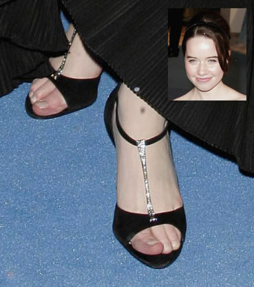 Anna Popplewell's Feet 