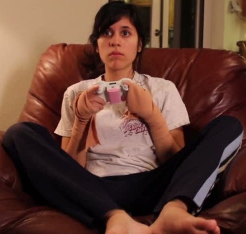 Ashly Burch's Feet