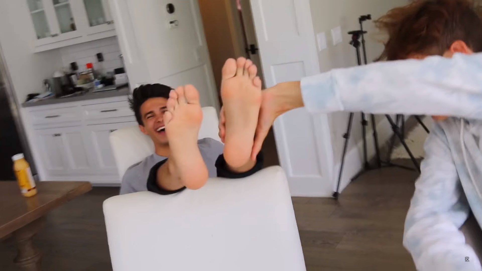 Male feet conversesock removal compilations