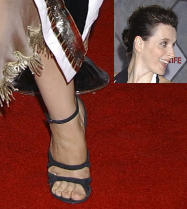 Juliette Binoche's Feet 