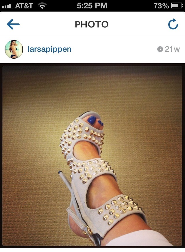 Larsa Pippen's Feet