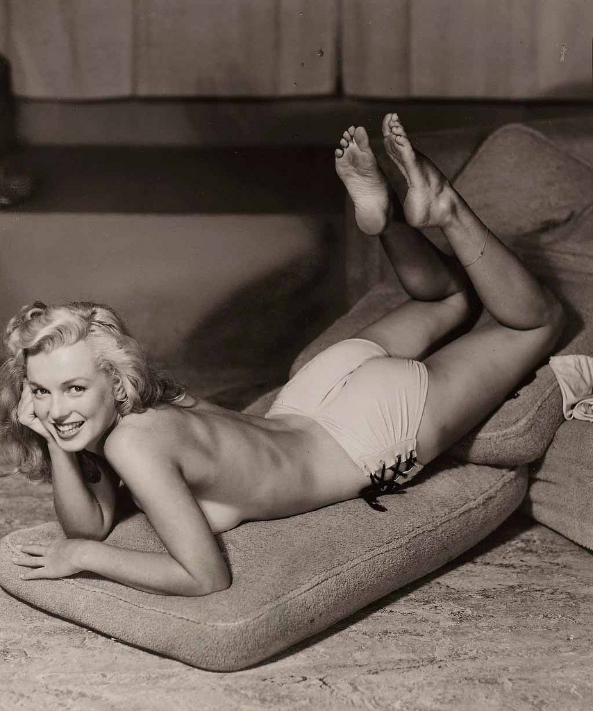 Marilyn Monroes Feet 