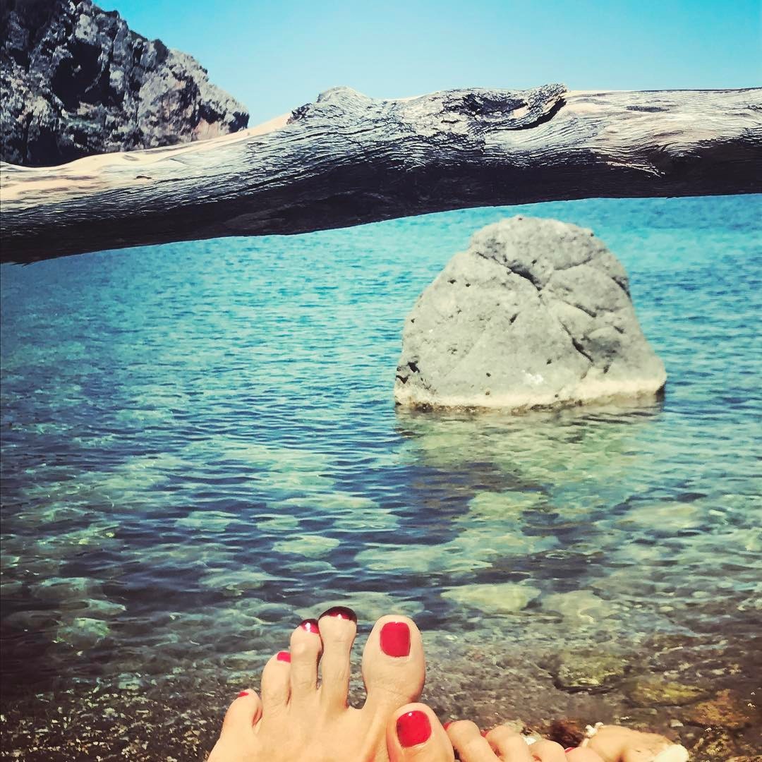 Sara Ball S Feet I Piedi Di Sara Ball Celebrities Feet