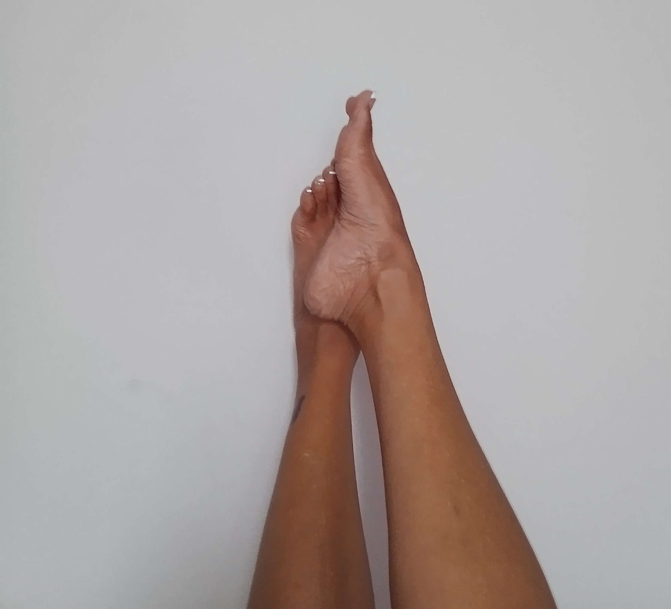 Abi James's feet