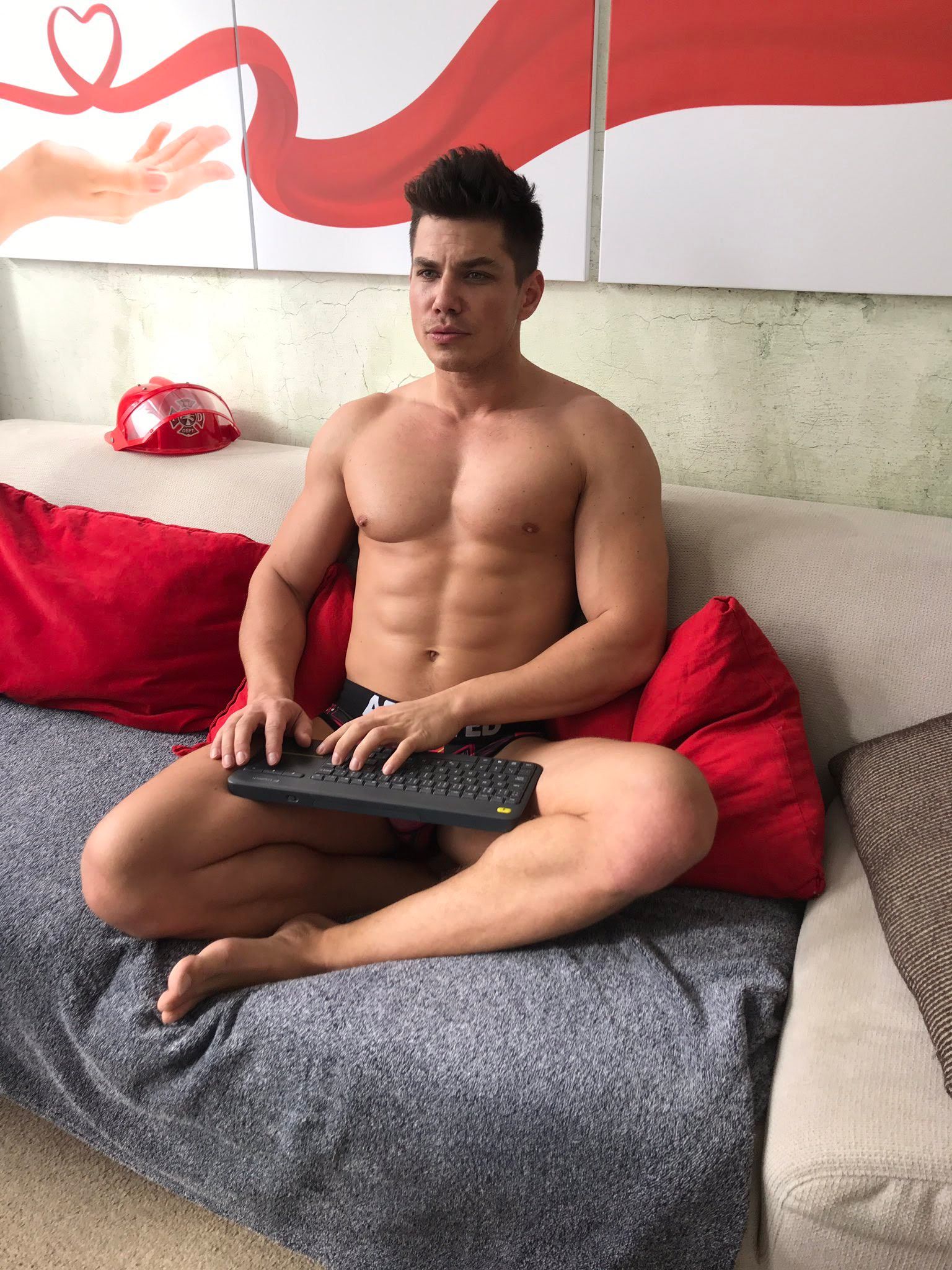 Adam Archuleta's feet