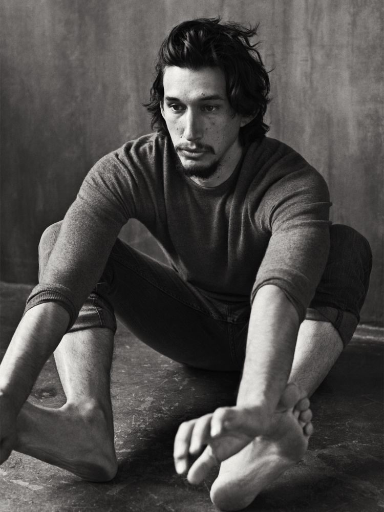 Adam Driver's feet