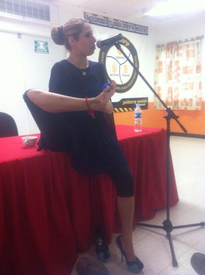 Feet of Adriana Macías
