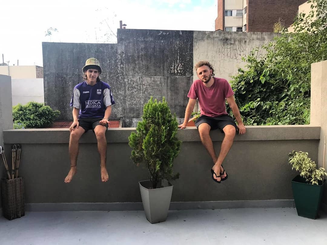 Agustín Machta's feet