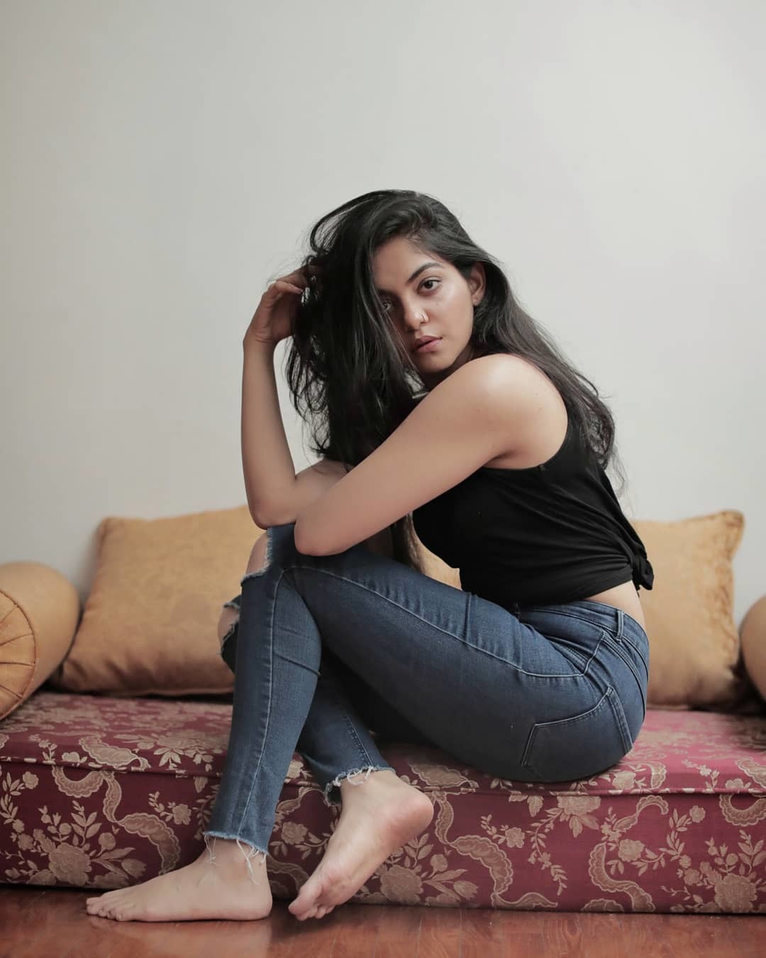 Feet of Ahaana Krishna