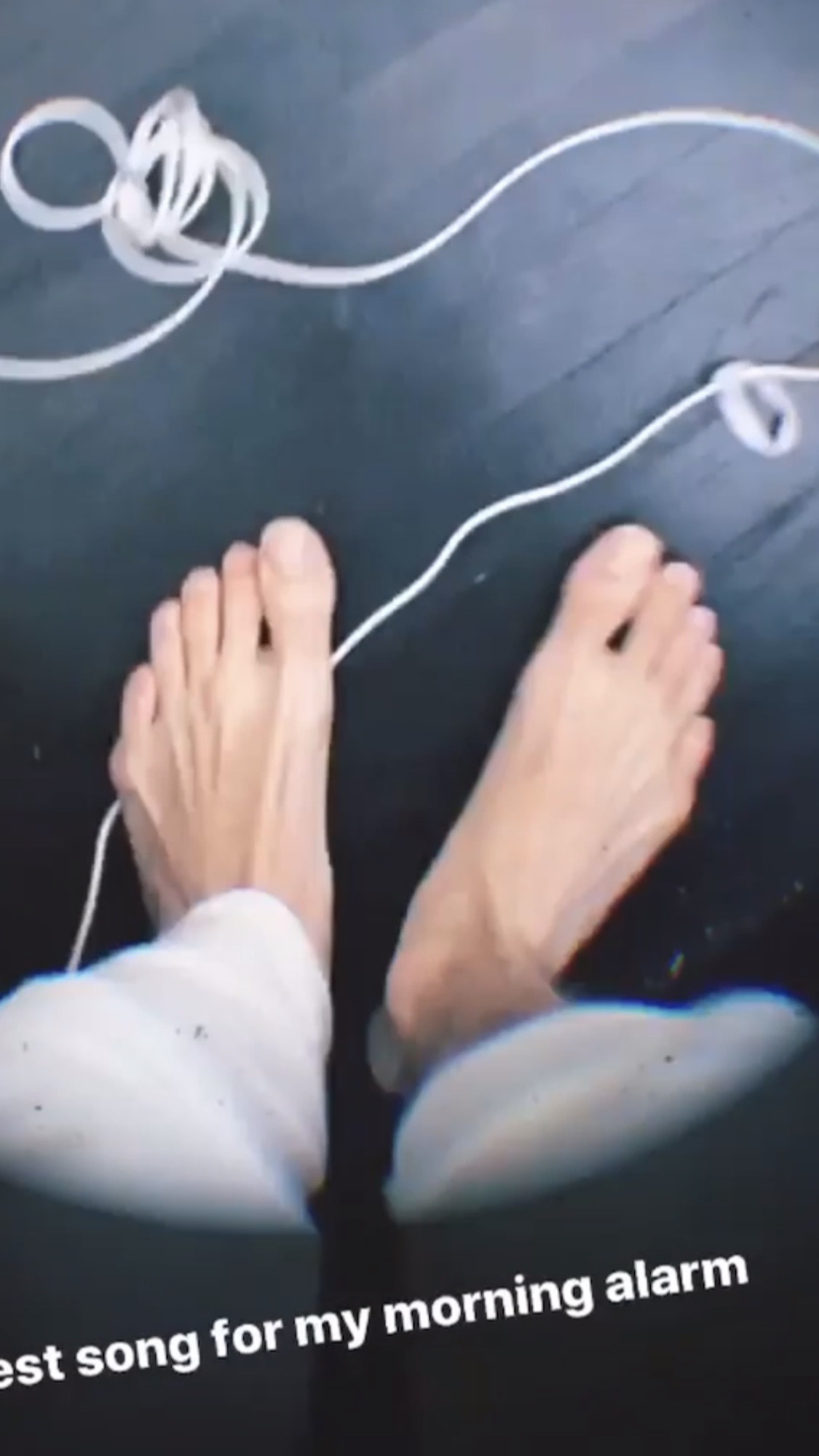 Alex Langes Feet
