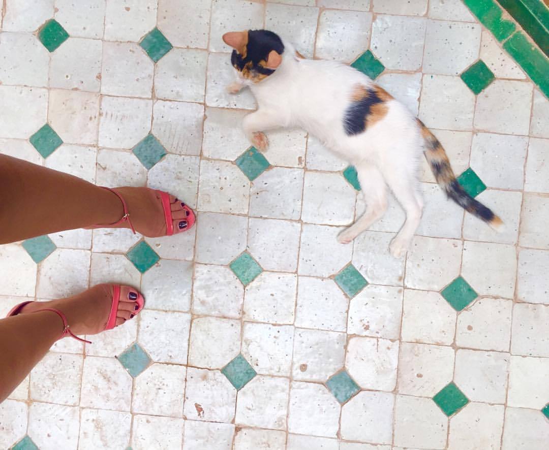 Feet of Alia Chergui