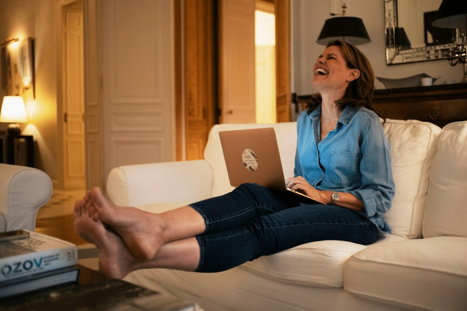 Feet of Alison Chace