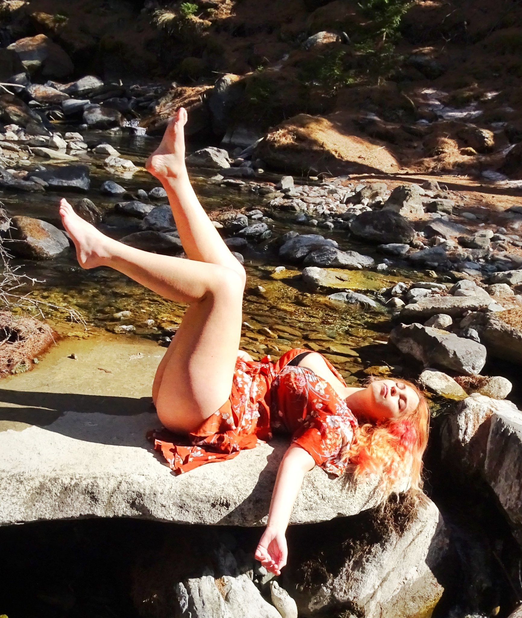Ambra Dolce's feet