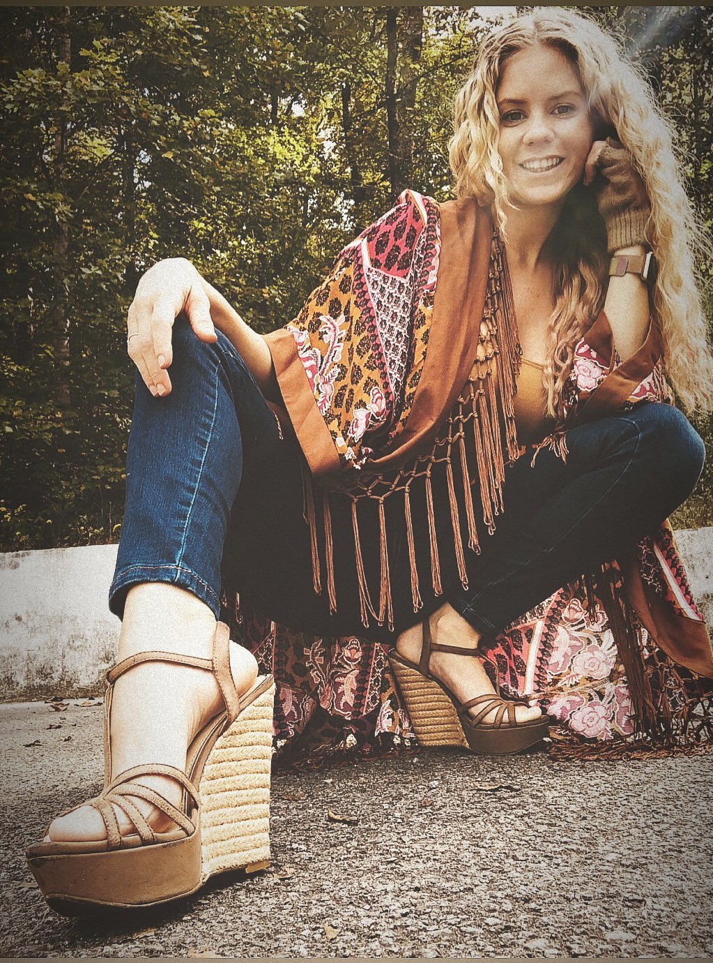 Anabelle Pync's feet
