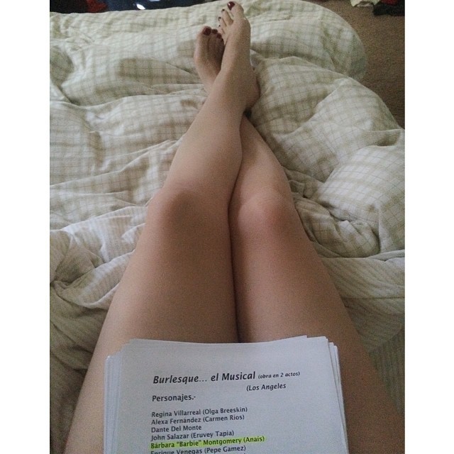 Feet of Anais Salazar