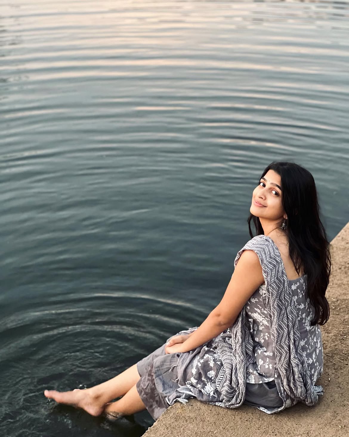 Feet of Ananthika Sanilkumar