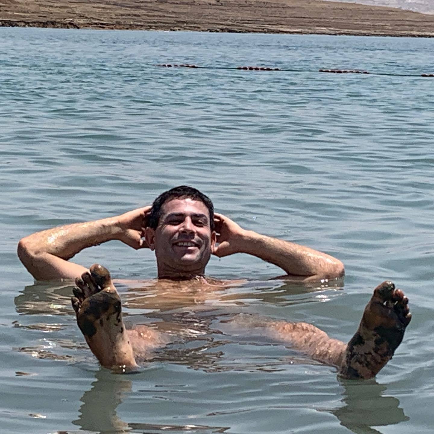 André Tal's feet