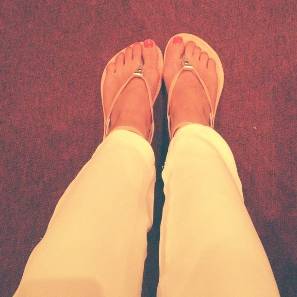 Feet of Andrea Garcia Conductora