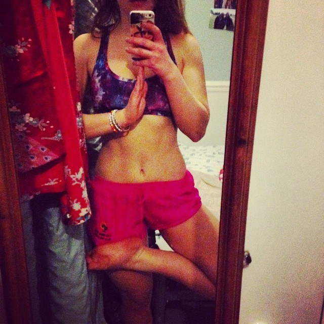 Feet of Andrea Valls