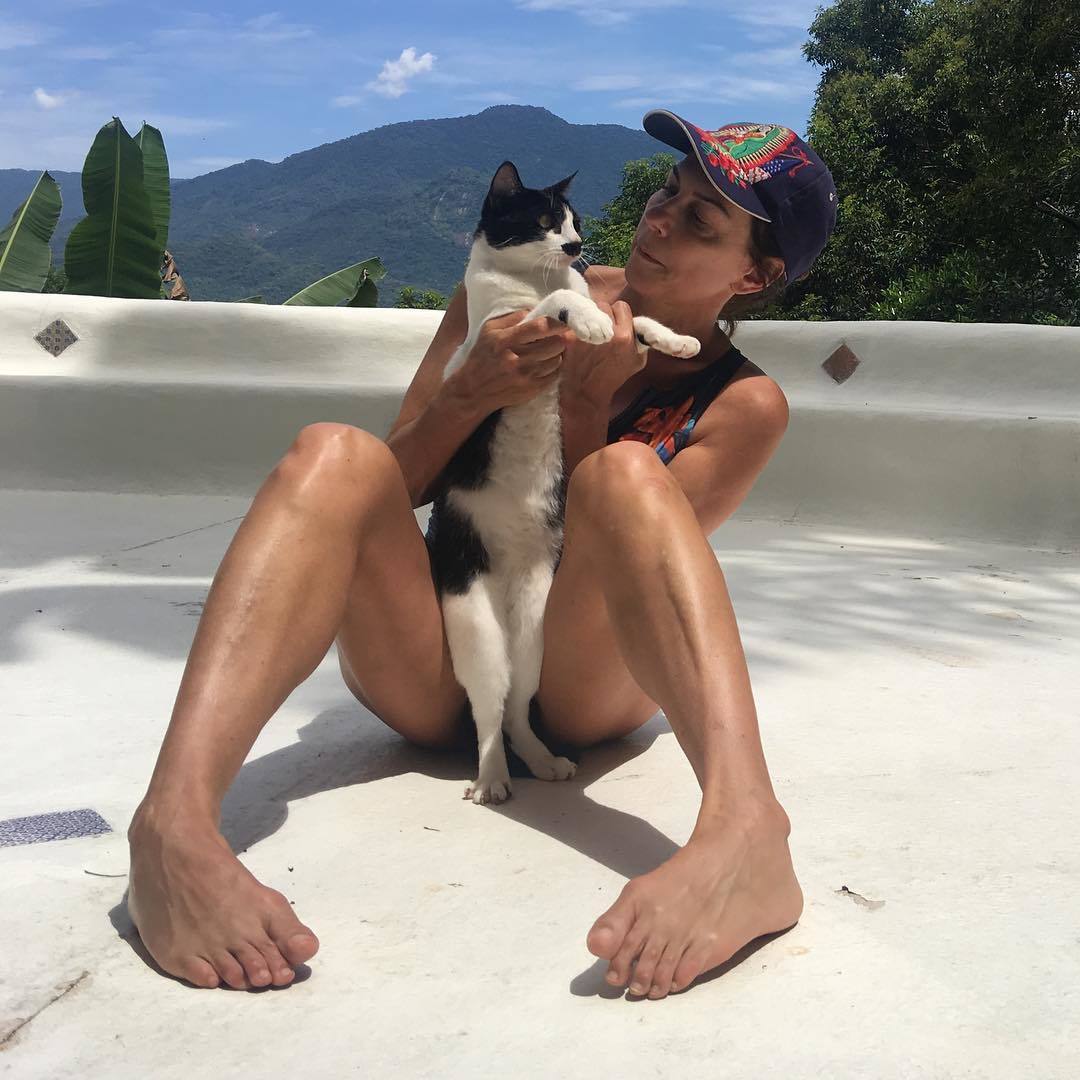 Feet of Angela Dippe