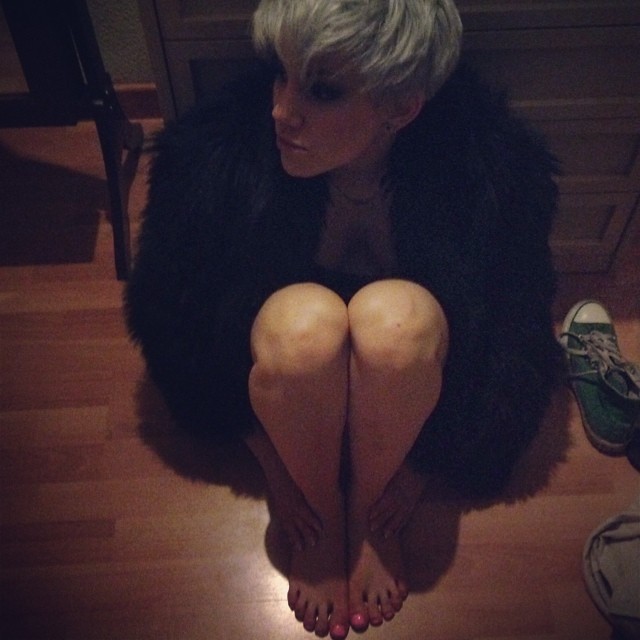 Feet of Angy Fernández