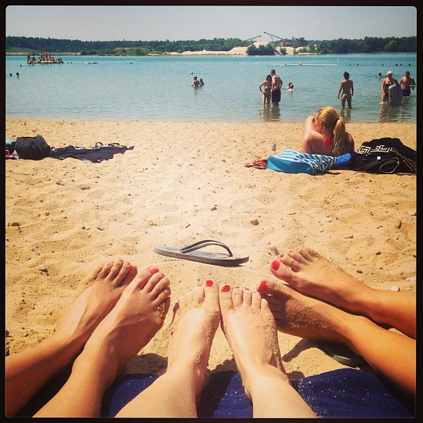 Feet of Anja Vanessa Peter