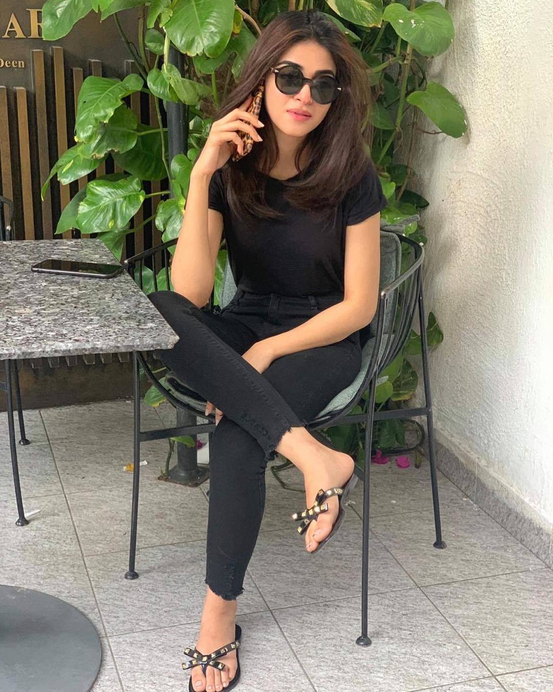 Feet of Anmol Baloch