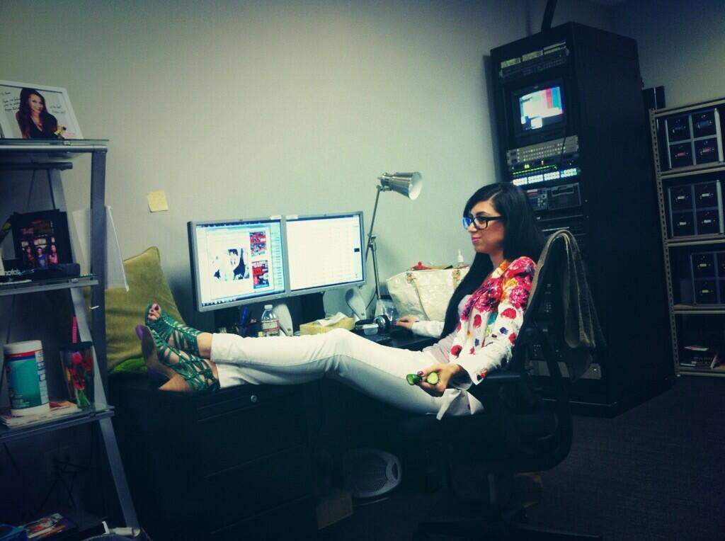 Feet of Anna Kachikyan