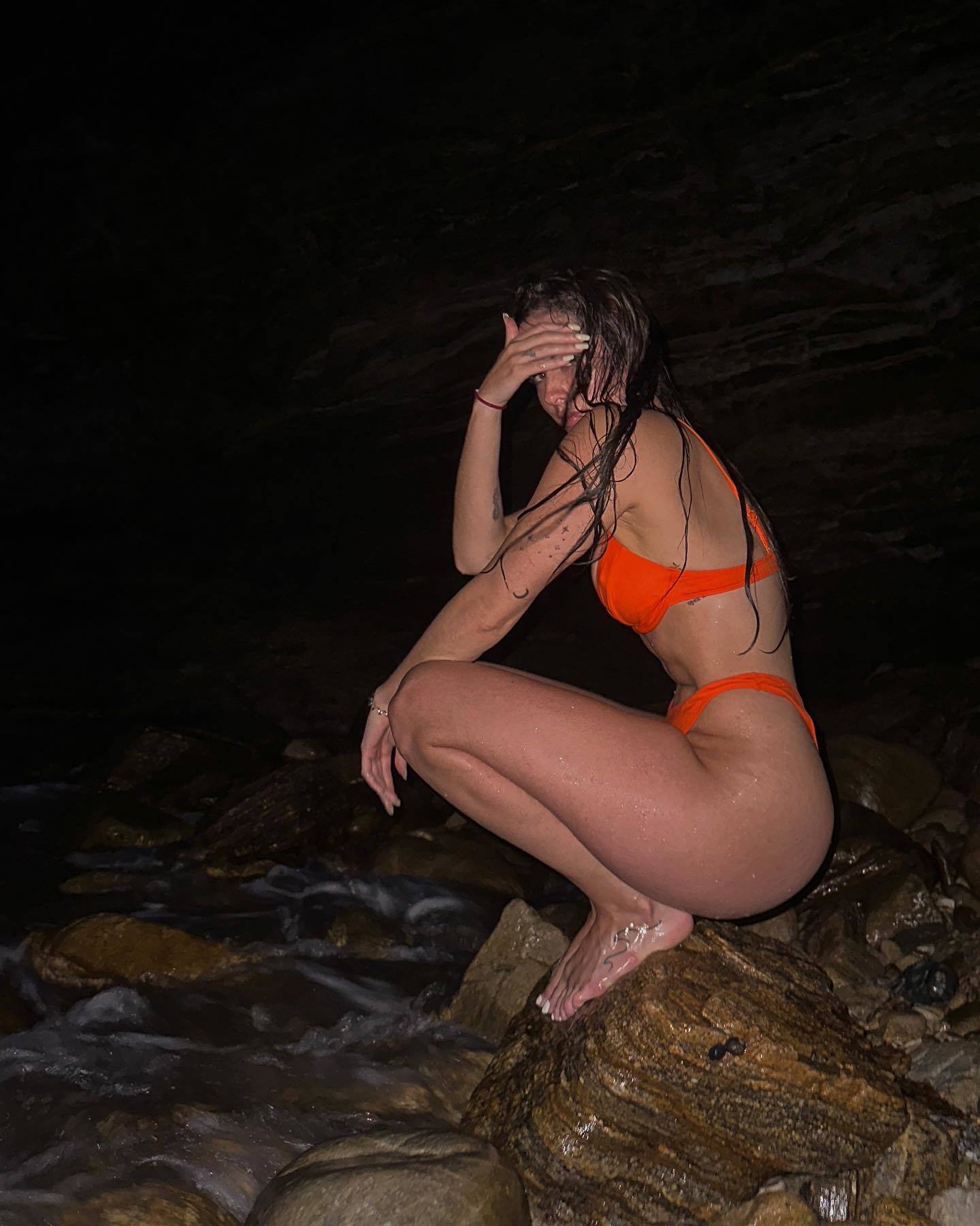 Audrey Reid's feet