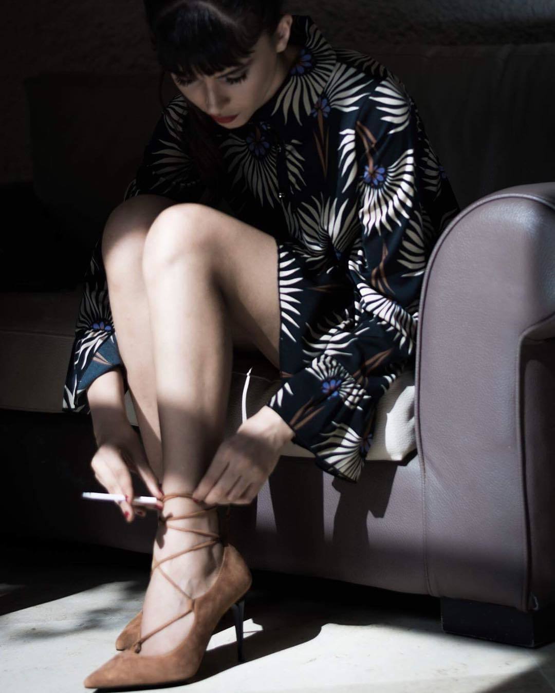 Feet of Azza Slimene