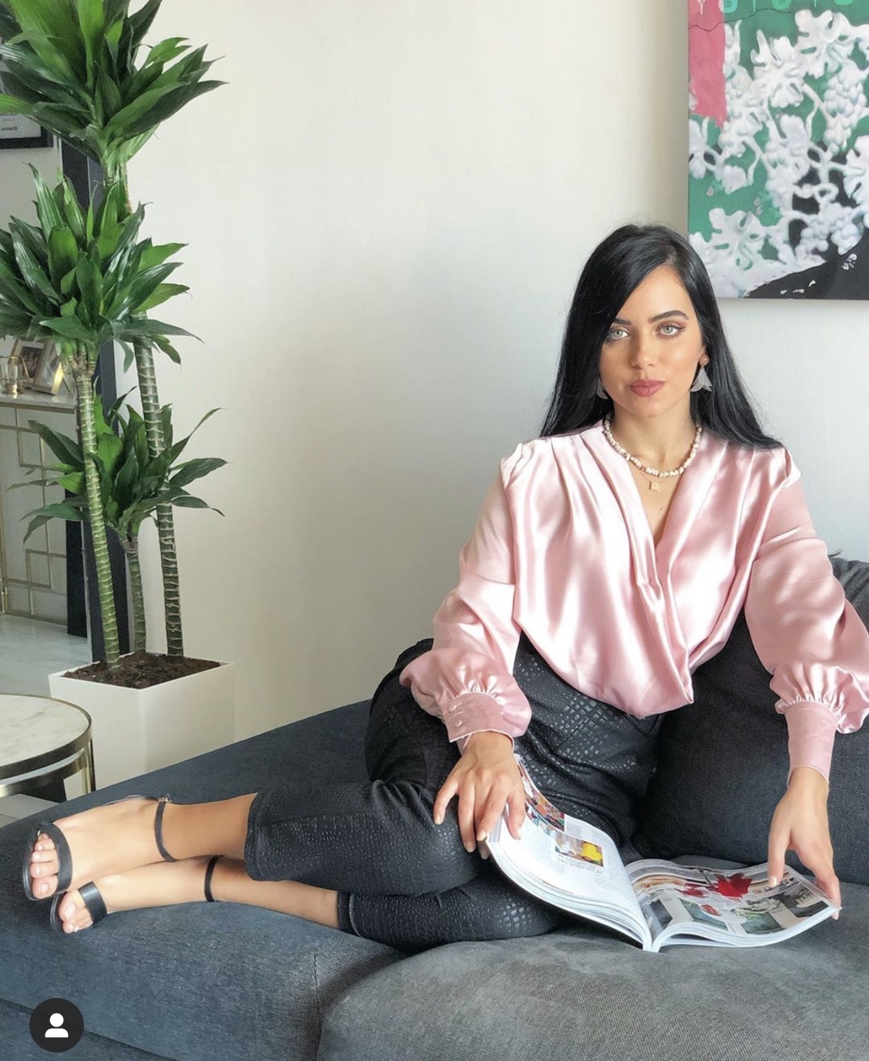 Feet of Azza Zaarour