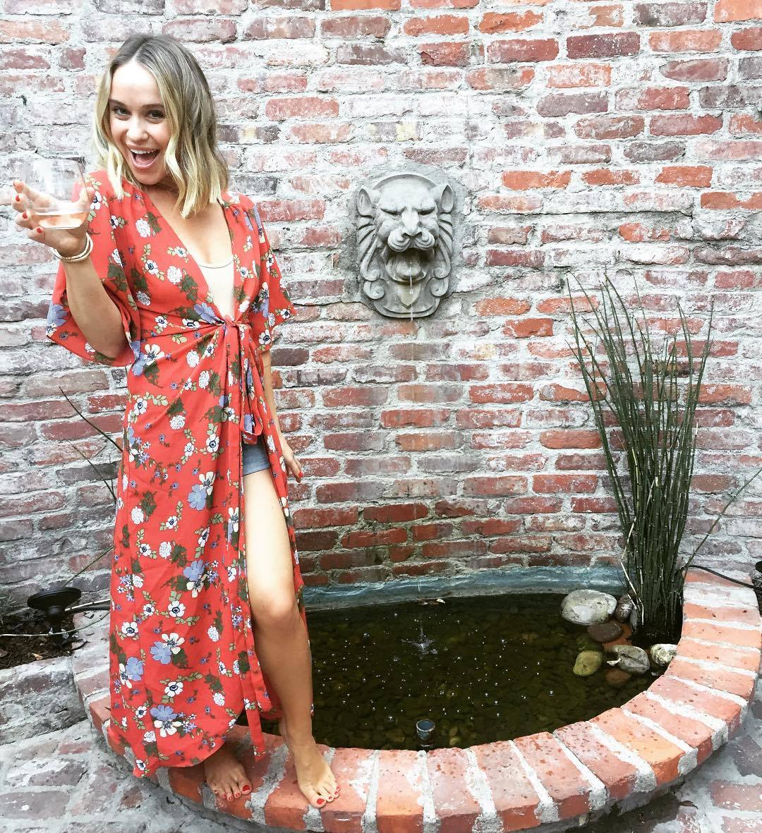 Becca tobin feet