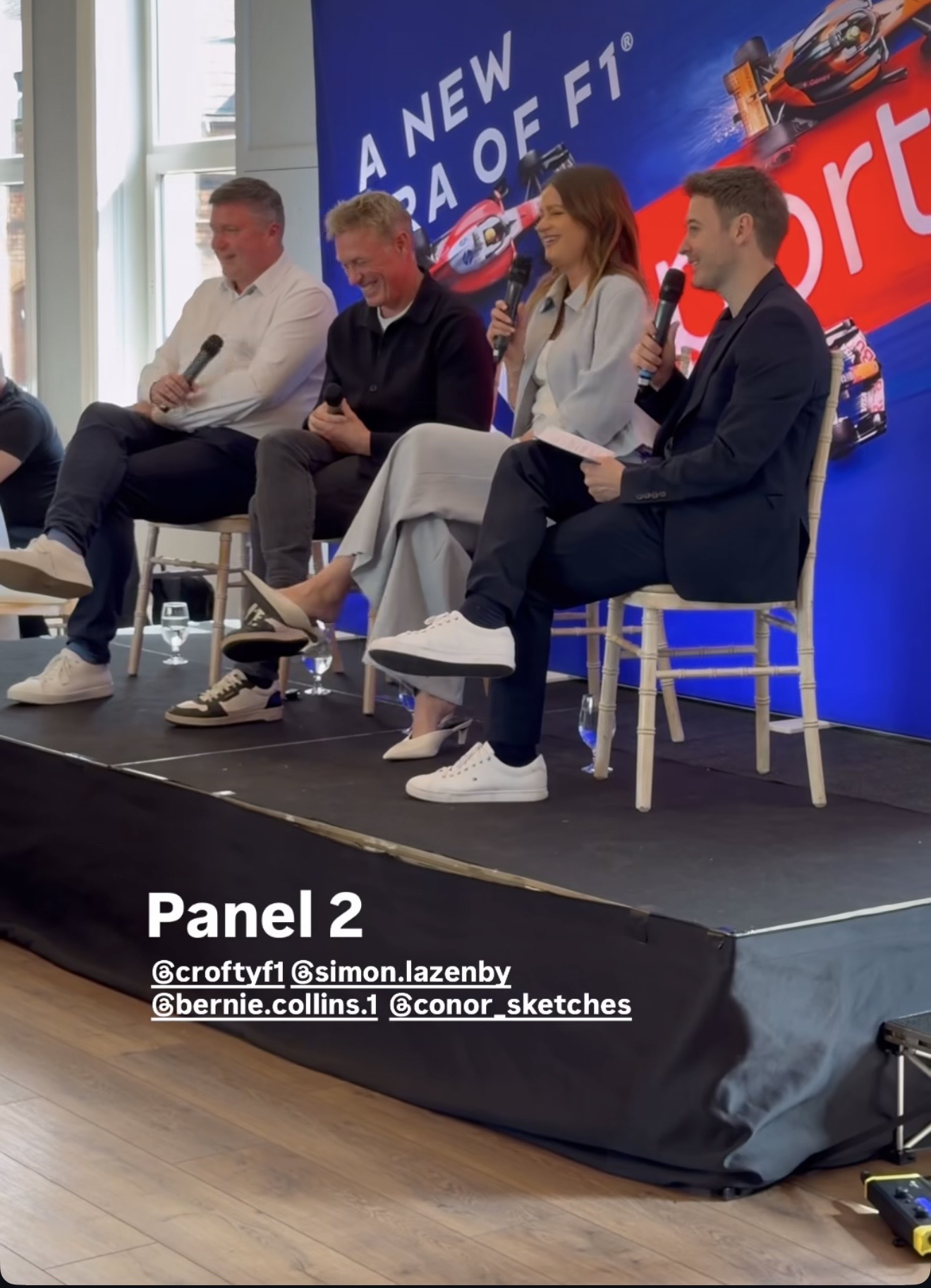 Feet of Bernie Collins