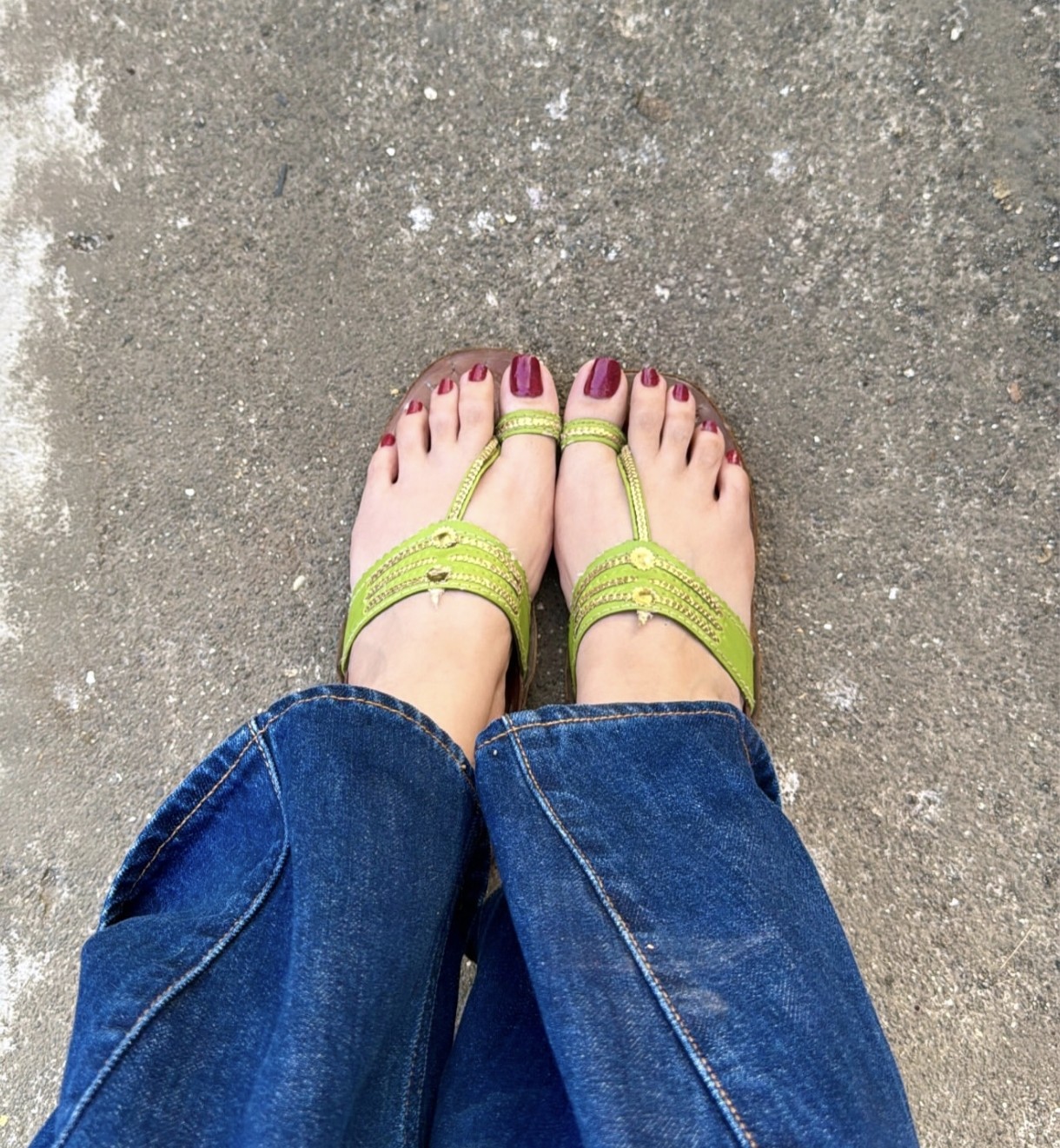 Feet of Bhavna Chauhan