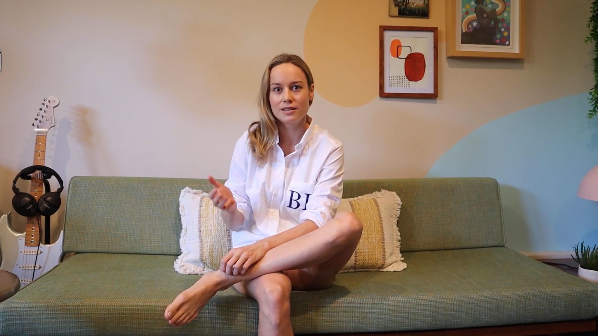 Brie larson feets