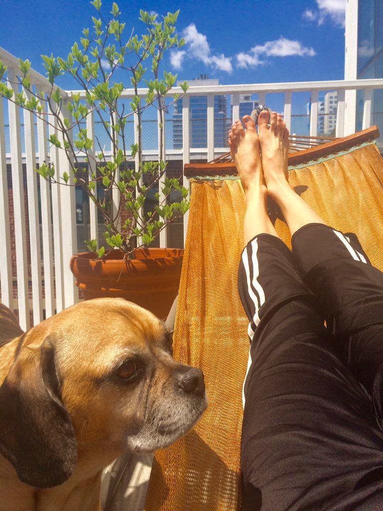 Feet of Britt Maren