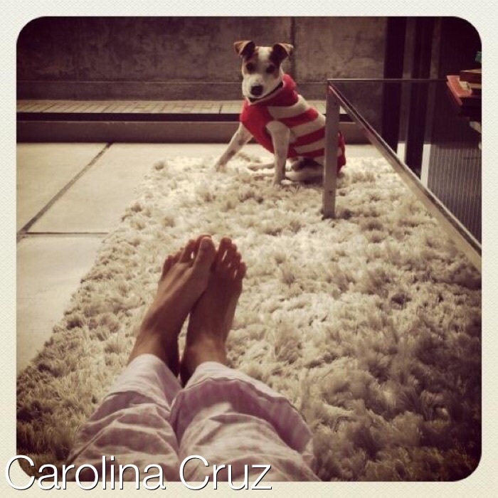 Feet of Carolina Cruz