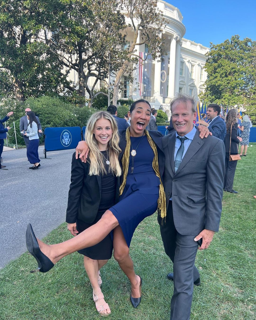 Caroline Gleich's feet
