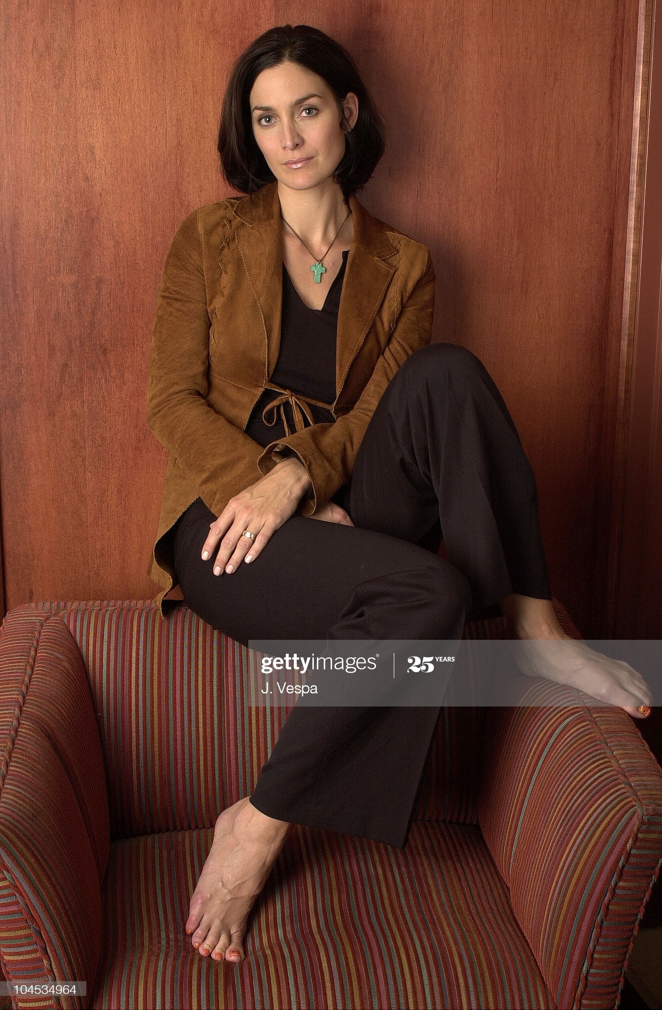 People who liked Carrie-Anne Moss's feet, also liked.
