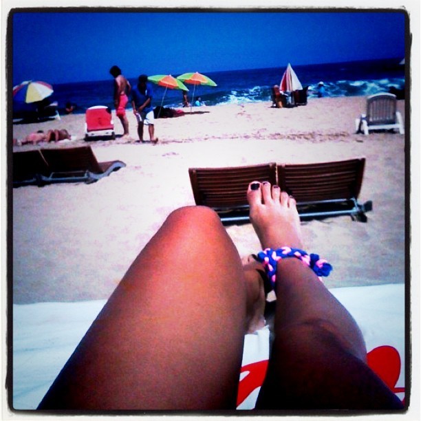 Feet of Cass Zamorano