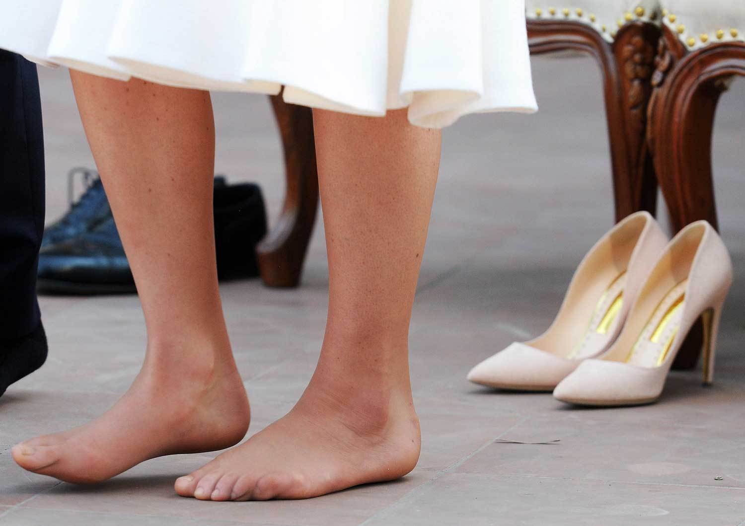 Catherine Duchess Of Cambridge S Feet