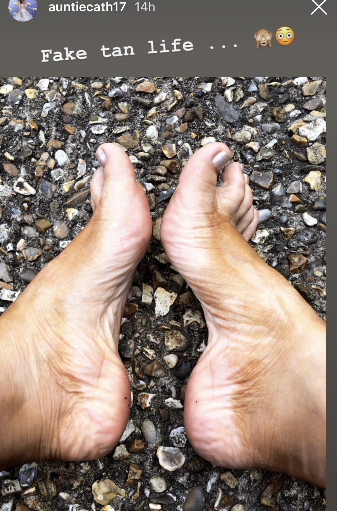 Catherine Tyldesley's Feet