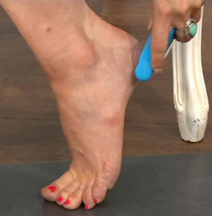 Feet of Catherine Huntley