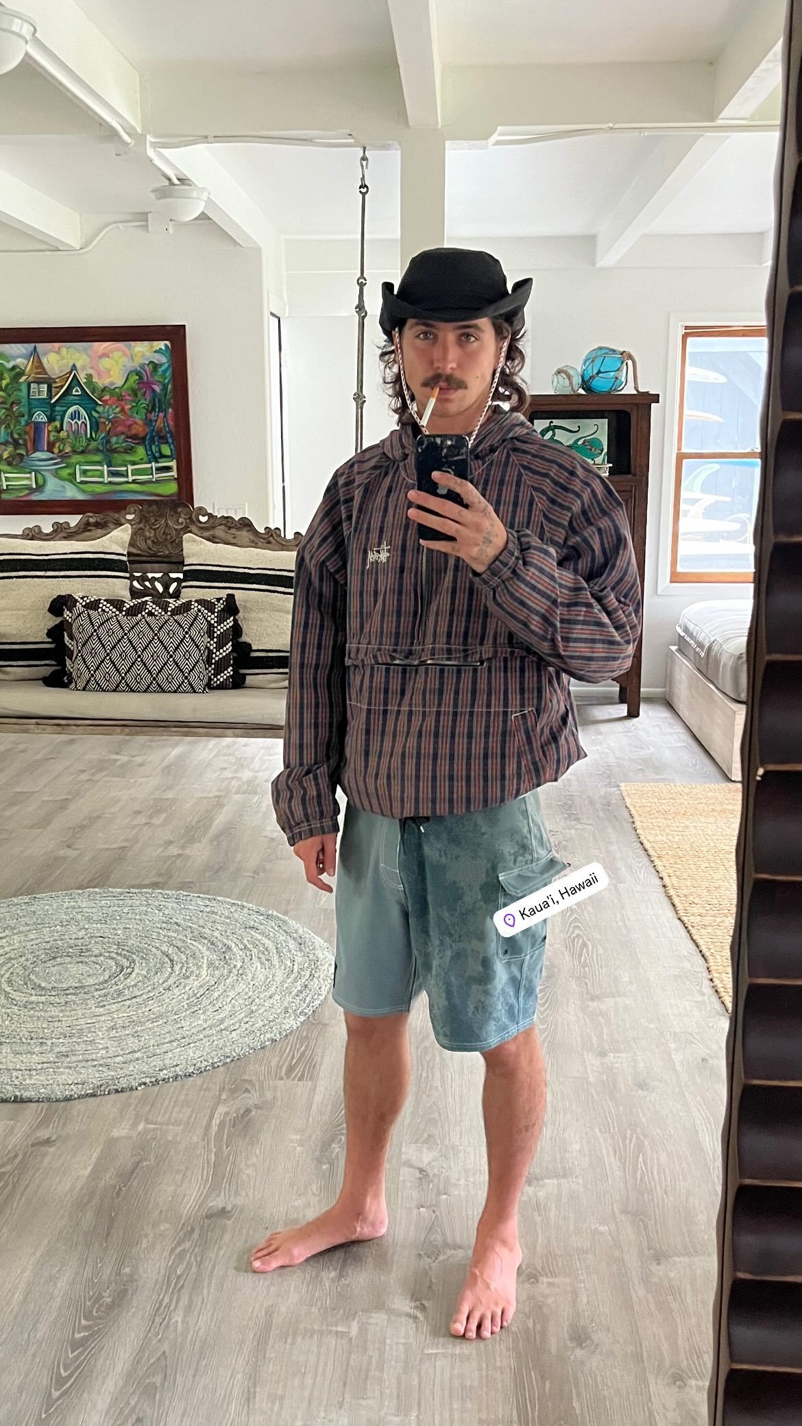 Charlie Oldman’s feet