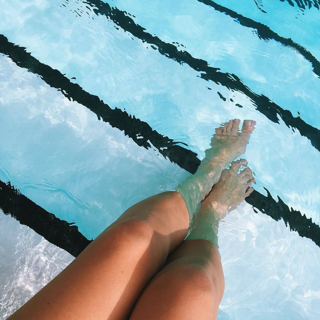 Feet of Charlotte Dobre