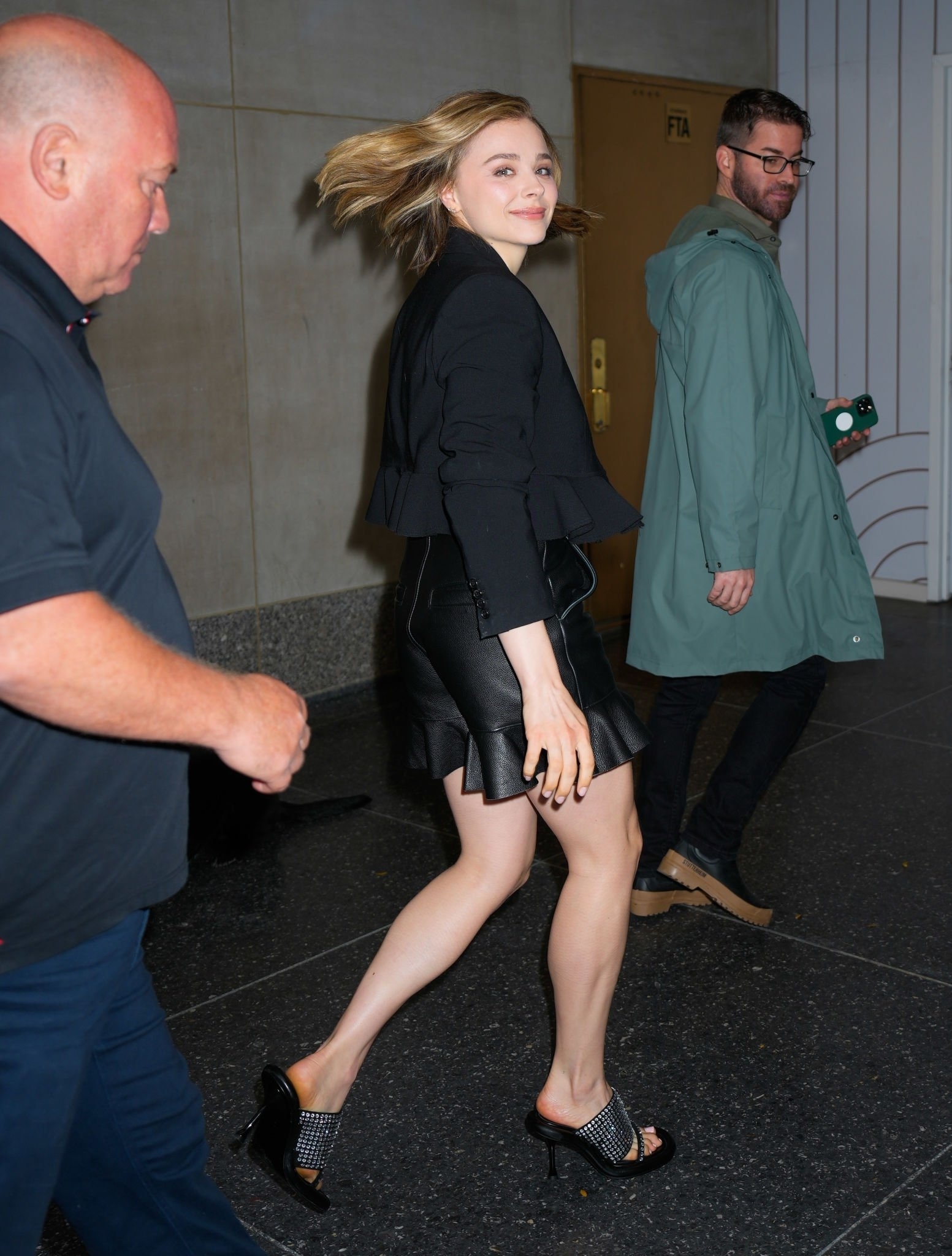 Chloe Grace Moretz Sexy and Leggy Fashion Statement