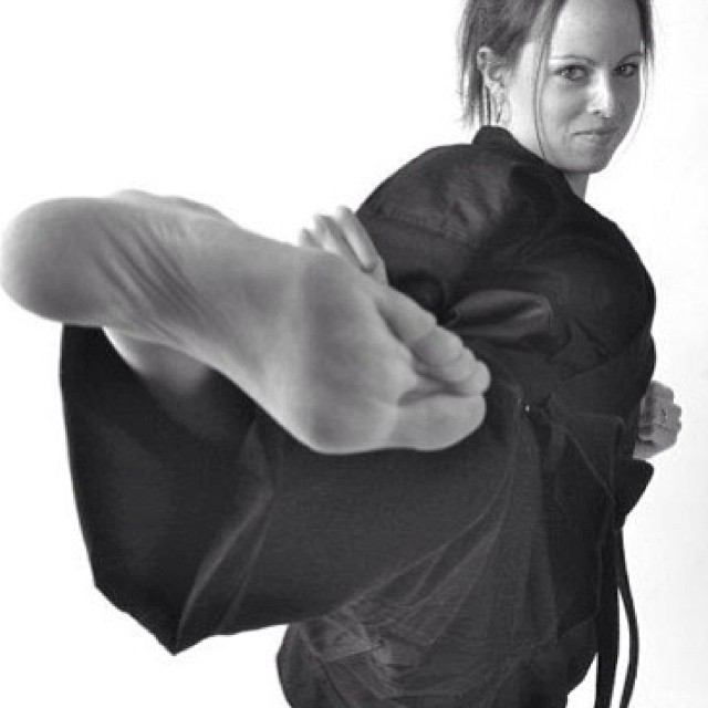 Feet of Chloé Bruce