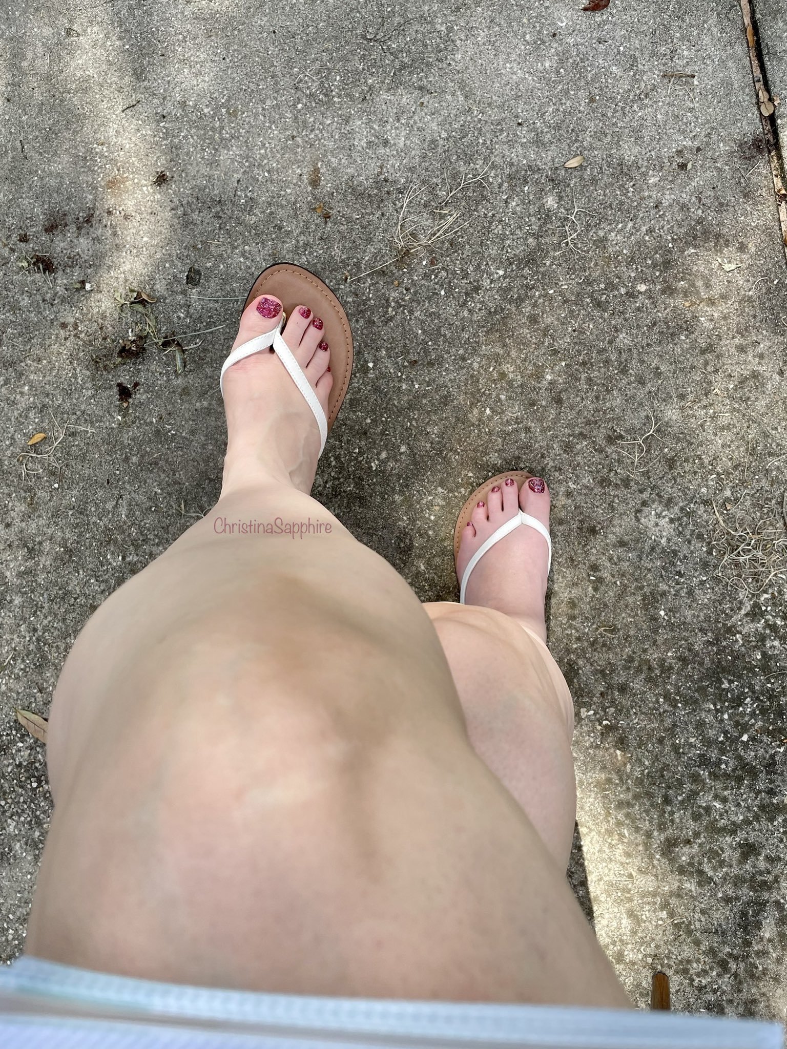 Christina sapphire feet