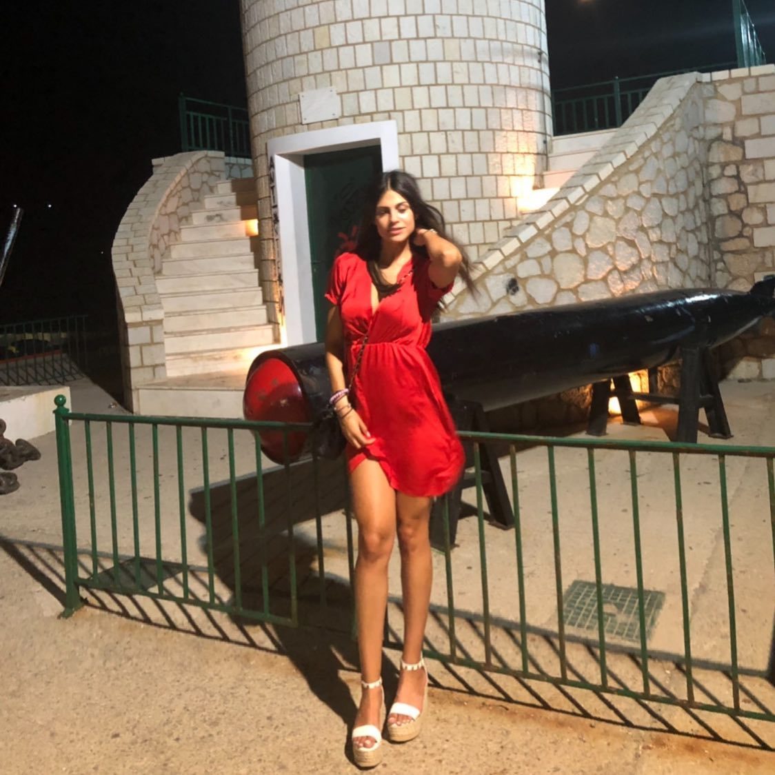 Feet of Christina Kefala