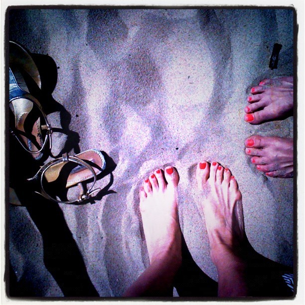 Feet of Christine Bibbo Herr